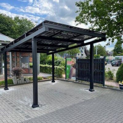 PV-Anlage-Wand-Doppel Anbaucarport Solarunterstand-Baukompetenz-Zentrum-Mein-Solar-Wuerrzburg-3